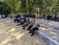 Silaturahmi Bhabinkamtibmas Polsek Tomo Sambangi Warga Binaan.
