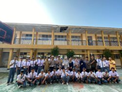 Panit Lantas Polsek Sumedang Utara laksanakan Upacara Bendera di SMKS YPSA Sumedang