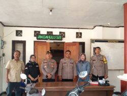 Giat silahturahmi Kapolsek Tanjungkerta ke desa Cigentur kecamatan Tanjungkerta