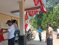 Bhabinkamtibmas Desa Awilega lega Sambangi Warga Desa Binaanya
