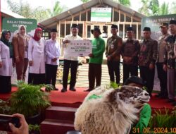 Dongkrak Kesejahteran Mustahik BAZNAS RI Launching Balai Ternak Di Desa Babakan Karanglewas