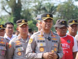 Kapolresta Banyumas Cek Pelatihan Dalmas Personel Polsek