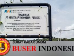 Pembuatan Jalan Untuk Persiapan Angkutan Batu Bara PT.BA Melintasi Rel PT.KAI Diduga Belum Mempunyai izin