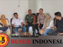 Tingkatkan Sinergitas, Babinsa dan Bhabinkamtibmas Sambangi kantor desa di wilayah desa Binaan.