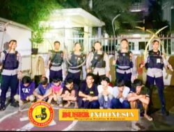 Tim Patroli Perintis Presisi Polres Metro Jakarta Selatan Gagalkan Aksi Tawuran di Jalan Raya Pasar Minggu