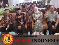 Calon Wakil Bupati Kab. Banyuasin Netta Indian, SP Hadiri Undangan Di Desa Nusa Makmur