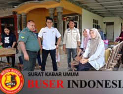 Babinsa Anjangsana Ke Kantor Desa, Tingkatkan Hubungan Yang Harmonis