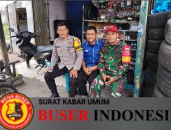 Jalin Keakraban, Babinsa Koramil 404-02/Prabumulih Komsos dengan Tomas