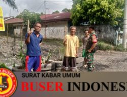 Babinsa Komsos dengan Warga Binaan Tingkatkan Keamanan Wilayah