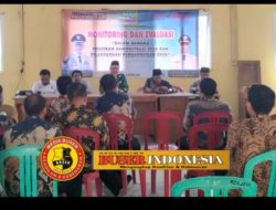 Kasipem kec. Babelan Monitoring Dan Evaluasi Penataan Administrasi Desa Dalam Pelaksanaan Pembagunan