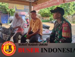 Jalin Keakraban, Babinsa Giat Komsos Dengan Warga Binaan