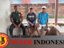 Pererat Silaturahmi, Babinsa Komsos Dengan Warga Binaan