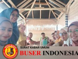 Kebersamaan Babinsa Bhabinkamtibnas Makan Siang Bareng dengan Perangkat Kelurahan Karang Raja