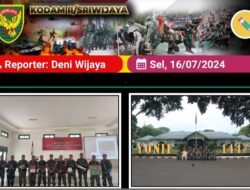 Prajurit Yonif 144/JY Dibekali Materi Binter Agar Siap Ops Satgas Pamtas RI-PNG 2024