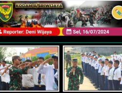 Tingkatkan Disiplin 249 Siswa SMK, Prajurit Kodim Tanjab Beri Pembekalan Kedisiplinan
