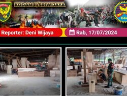 Babinsa laksanakan Anjangsana Bersama Pengrajin Mebel