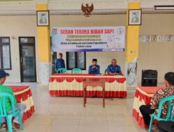 Serah Terima Hibah Sapi untuk Ketahanan Pangan di Desa Ayamalas
