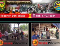 Jalin Silaturahmi Dan Kedekatan Dengan Warga Babinsa Bersama Bhabinkamtibmas’ Kunjungan ke Rumah Warga