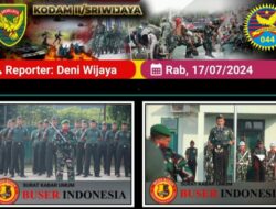 Bacakan Amanat Panglima TNI Pada Upacara Bendera Bulanan, Dandim : Keluarga Besar TNI Tidak Ada Lagi Yang Terlibat Judol