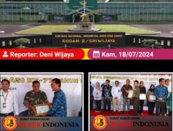 Koperasi Milik Kodim 0404/ME Raih Penghargaan Terbaik Kategori Koperasi Sehat Dari Kementerian Koperasi Dan UKM RI