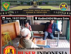 Pererat Silaturahmi, Babinsa Komsos Dengan Masyarakat Binaan