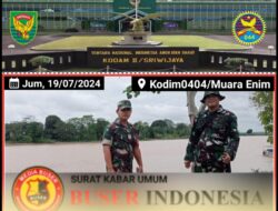 Sertu Julian pajri, Dalam Kegiatan Oplah Laksanakan Cek Debit Air Di Wilayah Sekitar Oplah