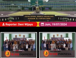 Kodim 0402/OKI Adakan Silaturahmi Bersama Mitra Perusahaan