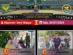 Komsos Dengan Warga Pedagang Makanan Kecil Babinsa Paparkan UMKM