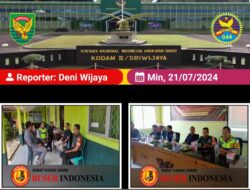 Babinsa Koramil 404-01/Gelumbang Hadiri Kegiatan Sosialisasi Pilkada Serentak Tahun 2024 di Kecamatan Kelekar