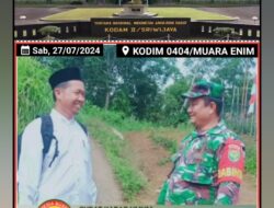 Pupuk Kebersamaan, Babinsa Komsos Dengan Tokoh Agama