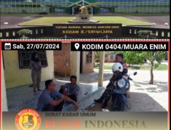 Pererat Silaturahmi Dengan Warga Binaan, Babinsa Laksanakan Giat Komsos