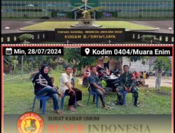 Bincang Santai, Babinsa Komsos Dengan Warga Binaan