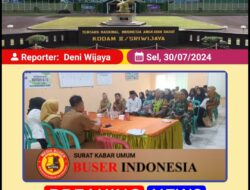 Serda Ikrar Dinata Hadiri Undangan Dan Monitoring Rapat Lokakarya Mini Lintas Sektor Triwulan Ke ll Puskesmas Gunung Kemala Tahun 2024