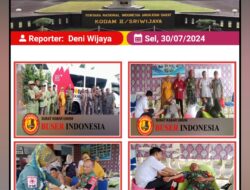 Babinsa Koramil 404-02/Prabumulih Pantau Donor Darah di Desa Binaan