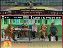 Pererat Sinergitas, Babinsa Komsos Dengan Perangkat Desa