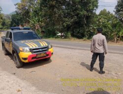 antisipasi terjadinya C3 (Curas,Curat, dan Curanmor) Polsek Tanjungmedar Polres Sumedang Polda Jabar melaksanakan KRYD siang hari