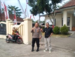 Kapolsek Tanjungkerta melaksanakan patroli siang hari