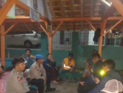 Patroli malam,Polsek Tanjungkerta Polres Sumedang Polda jabar terus berusaha wujudkan situasi yang aman dan kondusif
