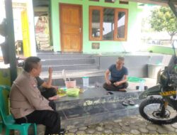 Sinergitas TNI – Polri, Panit Binmas Polsek Tomo Silaturahmi Sambangi Koramil 1009/Tomo.