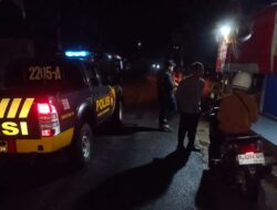 Patroli malam,Polsek Tanjungkerta Polres Sumedang Polda jabar terus berusaha wujudkan situasi yang aman dan kondusif