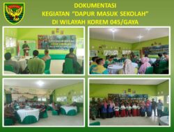 Program Dapur Masuk Sekolah Kodam II/Swj, Terus Bergulir