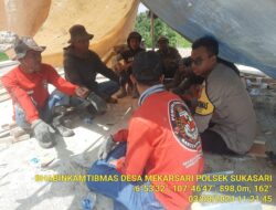 Polsek sukasari melaksanakan sambang untuk menjalin silaturahmi