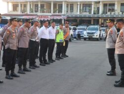 Ratusan Polisi di Cilacap Turun Ke Jalan Raya. Ada Apa?