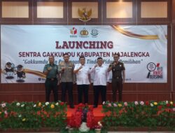 Antisipasi Kerawanan Pilkada 2024 Bawaslu Majalengka Launching Gakkumdu
