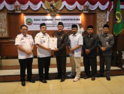 DPRD Kabupaten Blora Gelar Rapat Paripurna Penyampaian Rancangan Perubahan KUA-PPAS APBD 2024