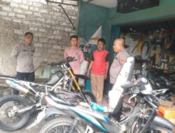 Kapolsek Tanjungkerta melaksanakan patroli siang hari
