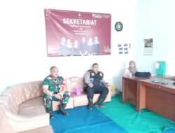 Bhabinkamtibmas Desa Mekarjaya Bripka Faris Fahsya., S. Sos malaksanakan Sambang Silaturahmi dengan Anggota PPS Desa Mekarjaya