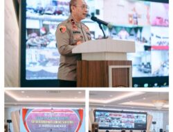 Kapolda Bengkulu Pimpin Rapat Koordinasi Lintas Sektoral