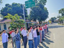 Sambut Lomba HUT RI Ke 79 Siswa-siswi SMA PGRI Pagar Alam Latihan PBB