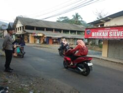 Pengaturan Lalu Lintas Pagi Hari, Bentuk Pelayanan Personel Polsek Tanjungkerta Polres Sumedang, Kepada Masyarakat
